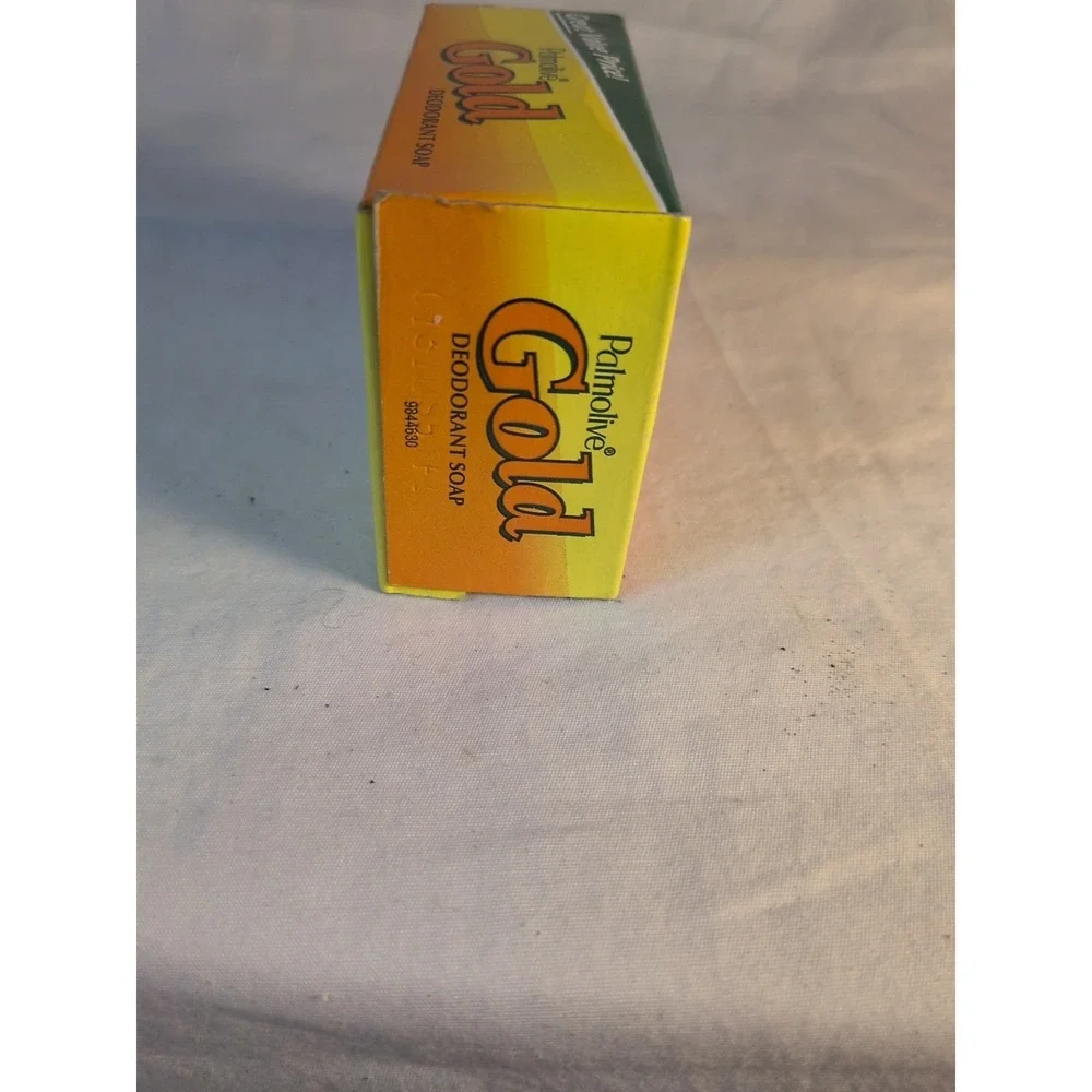 Vintage Palmolive Gold Deodorant Soap Bar 4.5 oz. 2 Bars Prop New